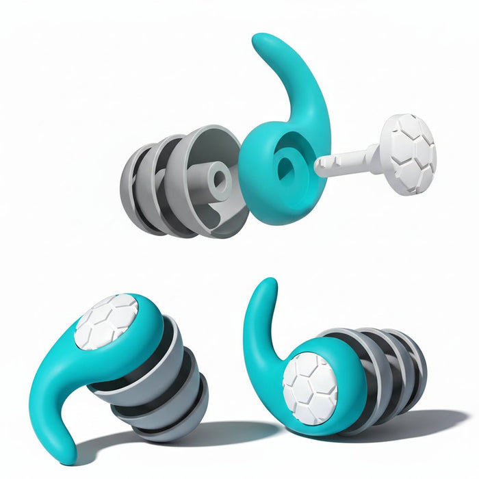 1 Paar Zachte Siliconen Oordopjes – Geluidsdemping & Waterdicht – Comfortabele Pasvorm - Bivakshop