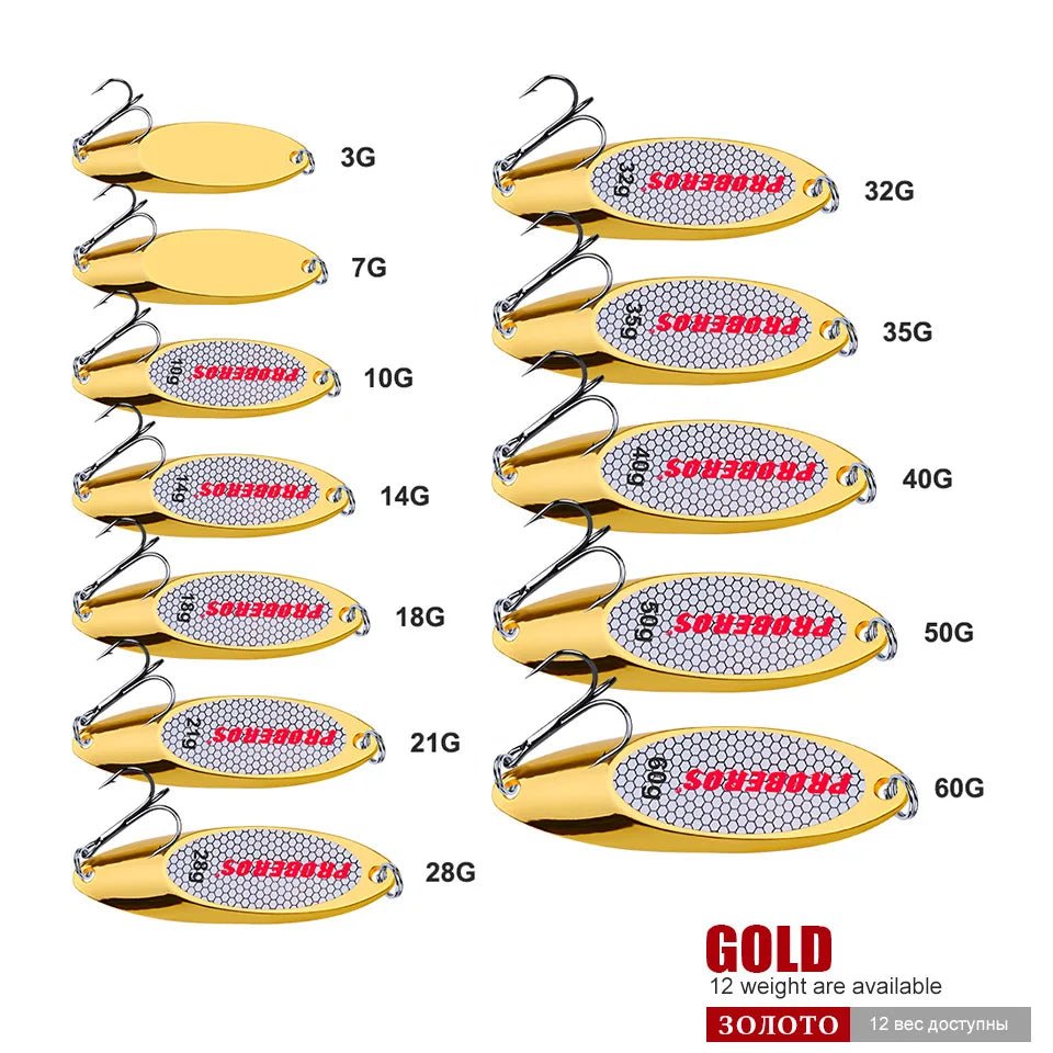 1 stuk metalen spinner lepel - 3g - 28g kunstaas - Voor baars en forel vissen - Bivakshop