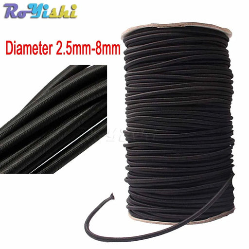 10 meter sterke elastische koord - Voor diy, tent, kajak en boot projecten - Bivakshop