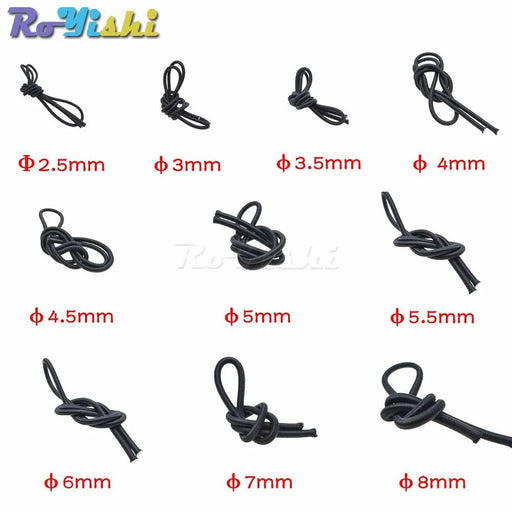 10 meter sterke elastische koord - Voor diy, tent, kajak en boot projecten - Bivakshop