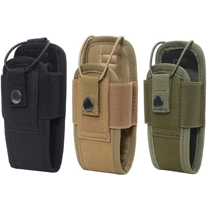 1000D Tactical molle walkie talkietasje – Draagbare holster voor radio en interphone - Bivakshop
