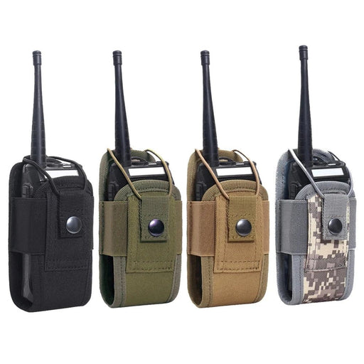 1000D Tactical molle walkie talkietasje – Draagbare holster voor radio en interphone - Bivakshop