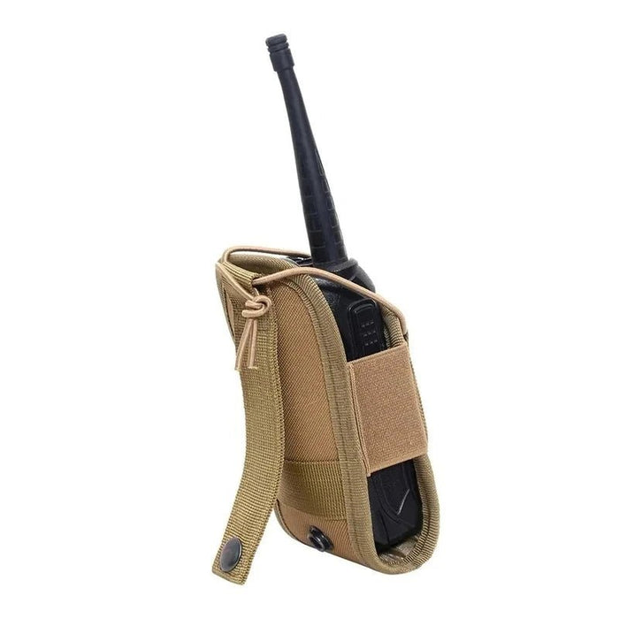 1000D Tactical molle walkie talkietasje – Draagbare holster voor radio en interphone - Bivakshop