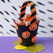 10M Halloween reliëf lint - Geest, pompoen, vleermuis en spin - Polyester lint voor decoratie en cadeauverpakking - Bivakshop