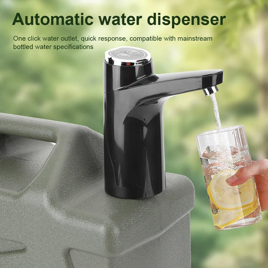 11L watercontainer met kraan – Grote camping watertank met USB - oplaadbare elektrische pomp - Bivakshop