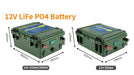 12V LiFePO4 Batterij – 150Ah / 200Ah / 300Ah – Lithium - ijzerfosfaat voor Motor & Energieopslag - Bivakshop