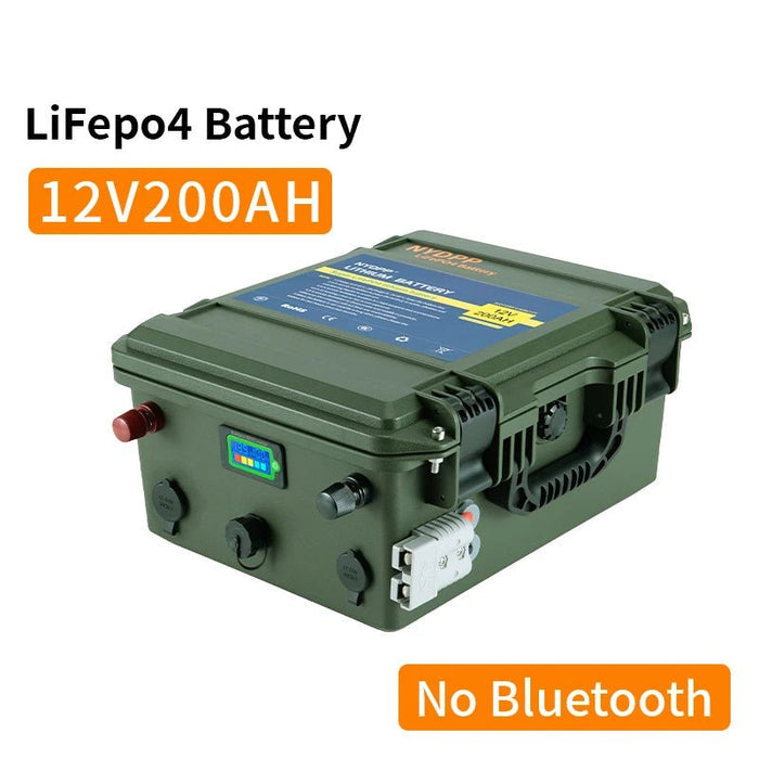 12V LiFePO4 Batterij – 150Ah / 200Ah / 300Ah – Lithium - ijzerfosfaat voor Motor & Energieopslag - Bivakshop