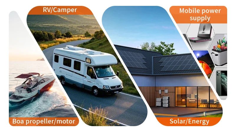 12V LiFePO4 Batterij – 150Ah / 200Ah / 300Ah – Lithium - ijzerfosfaat voor Motor & Energieopslag - Bivakshop