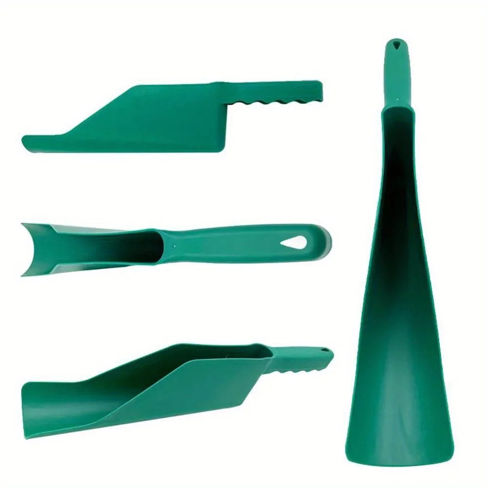 1pc, Gutter Getter Scoop Cleaning Roof Tool Flex Fit Dirt Debris Remove Multi Use Eaves Garden Leaf Gutter Spoon Shovel Supplies - Bivakshop