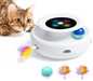 2 - in - 1 Elektronisch speelgoed voor katten & honden – Veer en bal actie - Bivakshop