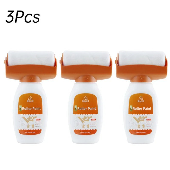 2 - in - 1 muurverfroller & reparatieborstel geurloze latexverf - Voor muur en tegelreparaties - Bivakshop