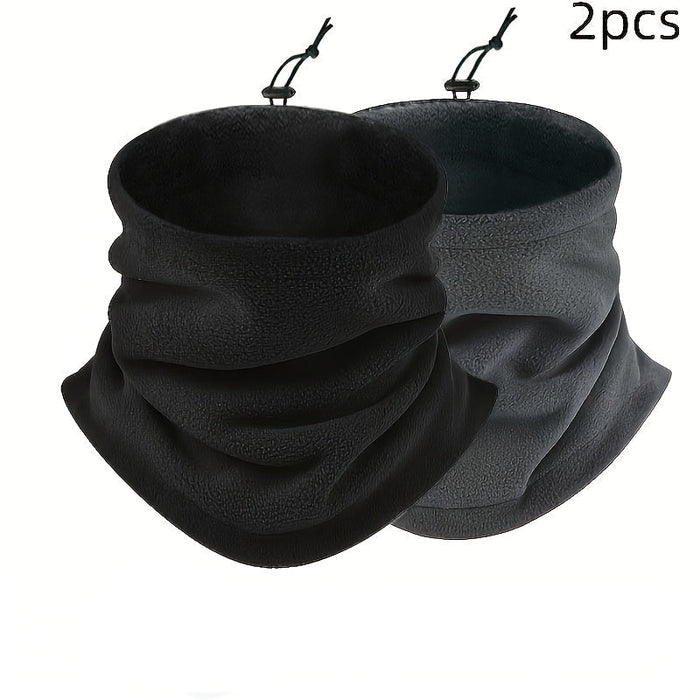 2 - Pack Heren Nekwarmers (Col) - Warm, Ademend en Winddicht - Bivakshop