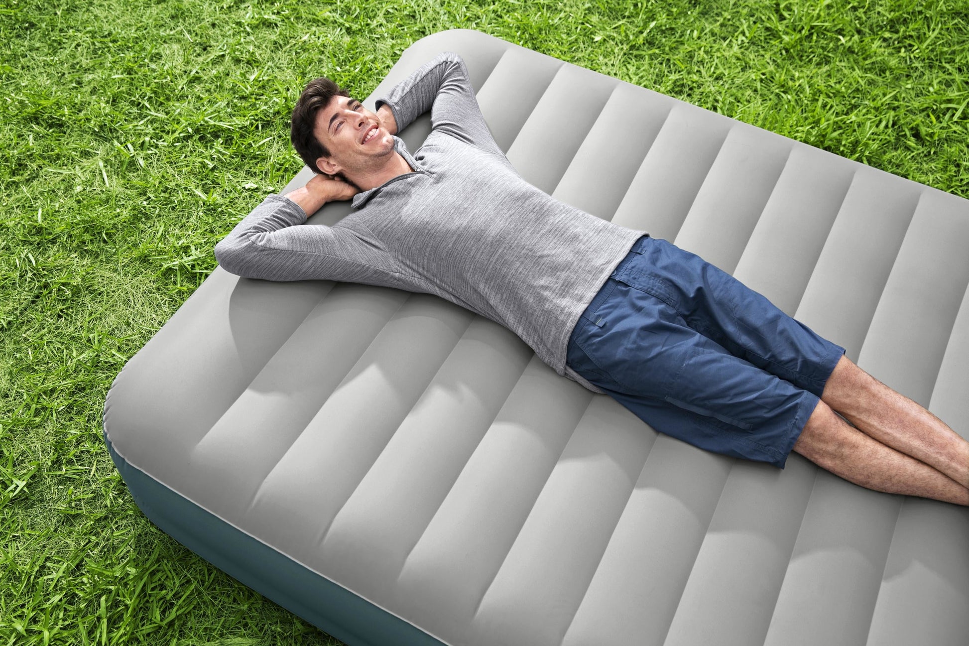 2 - persoons luchtbed – Bestway Pavillo Fortech 203x152x36 cm met stabiliteit & comfort - Bivakshop