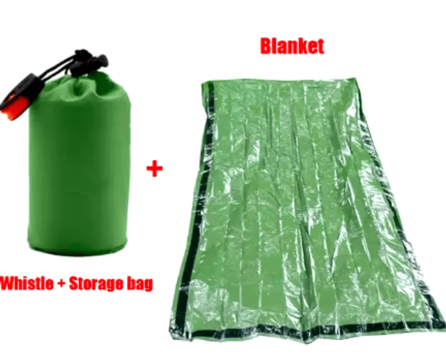 2 - persoons Mylar noodshelter – Waterdicht – Thermisch isolerend - Bivakshop