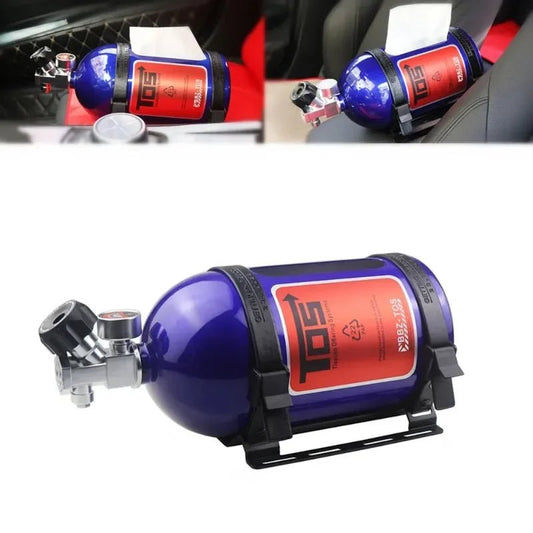 2024 NOS - stijl tissuebox - Auto - interieurdecoratie - Aluminium opslagdoos - Bivakshop