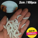 20PCS - 100pcs Lifelike Red Worm Soft Lure Earthworm ice winter Fishing Silicone Artificial Bait Fishy Shrimp Additive Bass Carp - Bivakshop