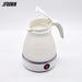 220V 0.6L Mini Folding Kettle Portable Water Heater 600W Silicone Compression Electric Kettle Home Kettle Easy To Travel - Bivakshop