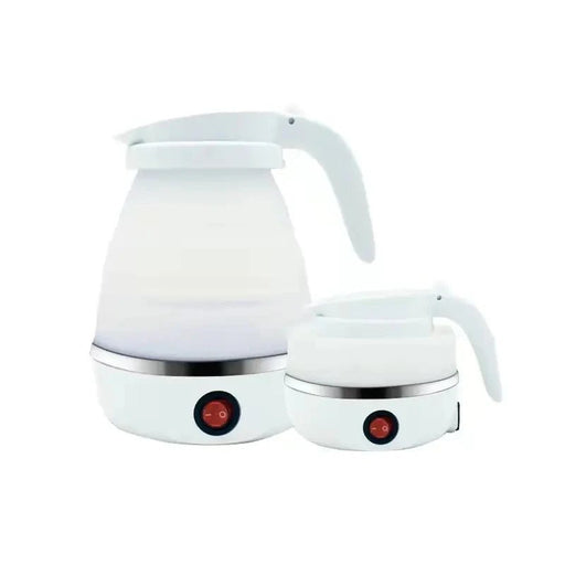 220V 0.6L Mini Folding Kettle Portable Water Heater 600W Silicone Compression Electric Kettle Home Kettle Easy To Travel - Bivakshop