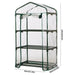 2/3/4/5 Tier Small Greenhouse Waterproof UV Resistant Garden Plant Protection Tents And Outdoor Plant Flowers Grow Green Covers - Bivakshop