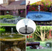 2.5W solar vogelbad fontein - natuurlijke waterattractie voor tuinen en vijvers - Bivakshop