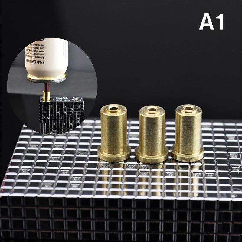 3 - delige herbruikbare gasadapter - Navuldop voor dupont ligne aanstekers - Bivakshop