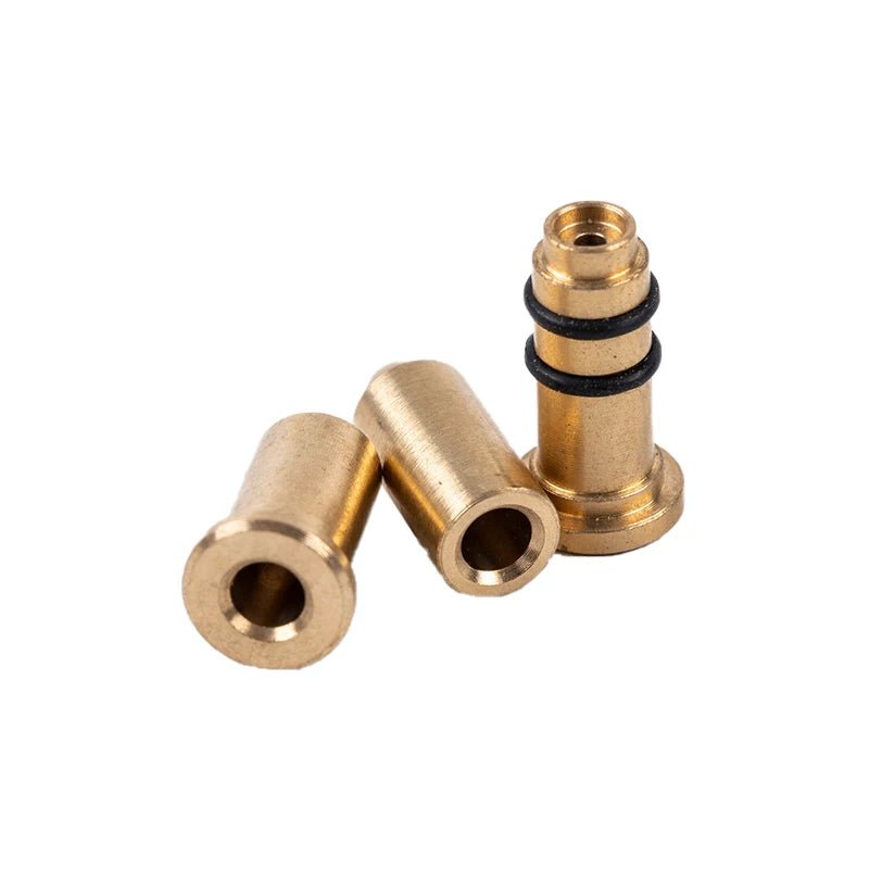 3 - delige herbruikbare gasadapter - Navuldop voor dupont ligne aanstekers - Bivakshop