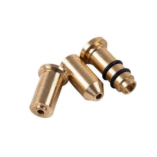 3 - delige herbruikbare gasadapter - Navuldop voor dupont ligne aanstekers - Bivakshop
