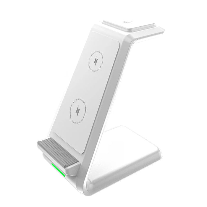 3 in 1 - Draadloze oplader standaard - Voor iphone apple watch en airpods - Bivakshop