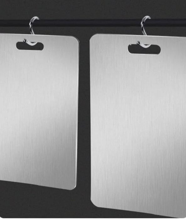 304 RVS Snijplank & Deegkneedplank – Antibacterieel & Schimmelbestendig – Beschikbaar in 5 Groottes - Bivakshop