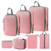 3/6/7 stuks reistas opbergzakken - Waterdicht & opvouwbaar - Koffer bagage organizer set - Bivakshop