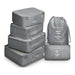 3/6/7 stuks reistas opbergzakken - Waterdicht & opvouwbaar - Koffer bagage organizer set - Bivakshop