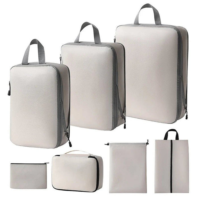 3/6/7 stuks reistas opbergzakken - Waterdicht & opvouwbaar - Koffer bagage organizer set - Bivakshop