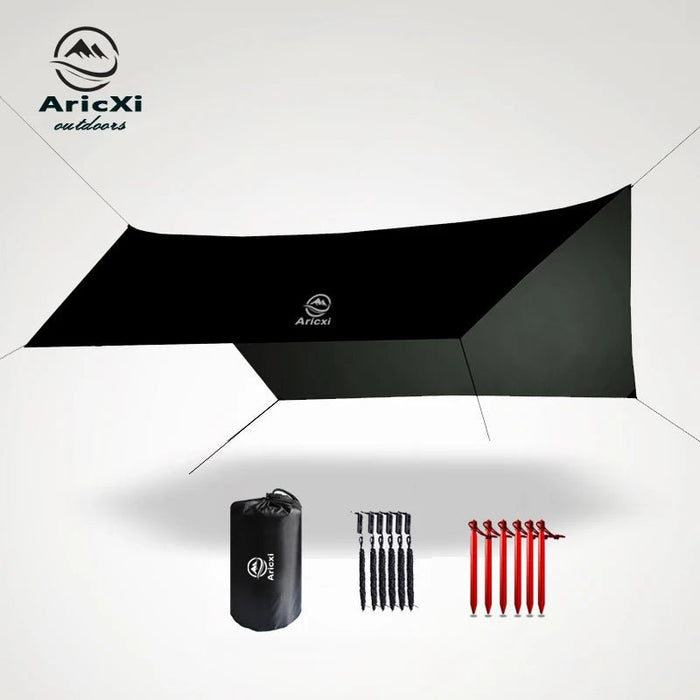 3.6x2.8m strand zonnescherm tarp tent - Ultralicht uv - bescherming - Buiten kamperen regenluifel - Bivakshop