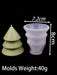 3D kerstboom en sneeuwpop siliconen kaarsvormen - DIY handgemaakte geurkaarsen - Bivakshop