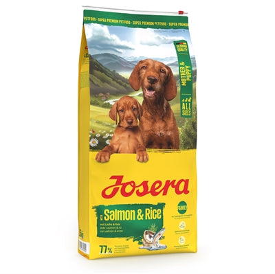 Josera mother puppy zalm rijst hondenvoer