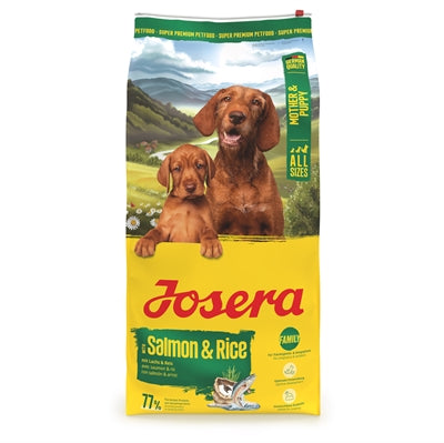 Josera mother puppy zalm rijst hondenvoer