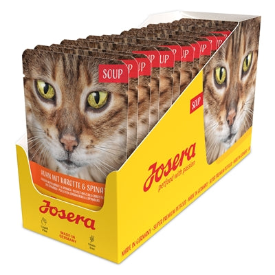 Josera kippensoep katten natvoer topping
