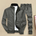4XL heren oversized joggingpak - Casual sportset met rits - Geschikt voor herfst en winter - Bivakshop