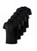 5 - delige Set Heren Sport T-shirts – Ultralicht, Sneldrogend en Ademend - Bivakshop