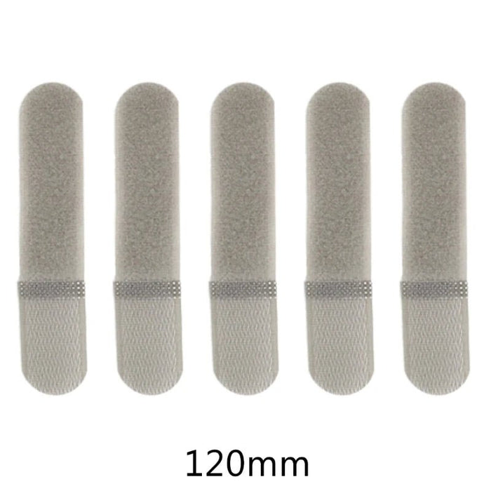 5 stuks tactical molle nylon straps – Herbruikbare kabelbinders met haak - en lus sluiting - Bivakshop