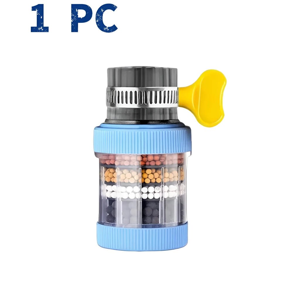 6 laags waterfilter - Kraan purifier - Keukenaccessoires voor schoon en veilig drinkwater - Bivakshop
