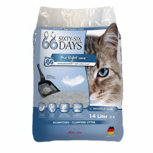 66 Days - Cotton Light - Kattenbakvulling (14 Liter) - Bivakshop