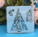 8 - delige set 13cm kerstsjablonen - DIY lagen voor schilderen en decoratie - Bivakshop