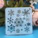 8 - delige set 13cm kerstsjablonen - DIY lagen voor schilderen en decoratie - Bivakshop