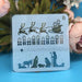 8 - delige set 13cm kerstsjablonen - DIY lagen voor schilderen en decoratie - Bivakshop