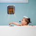 800W Mini Heater for Home Small Bathroom Heating Fans Wall Mounted PTC Ceramic Electric Heater With Remote Control - Bivakshop