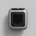 800W Mini Heater for Home Small Bathroom Heating Fans Wall Mounted PTC Ceramic Electric Heater With Remote Control - Bivakshop