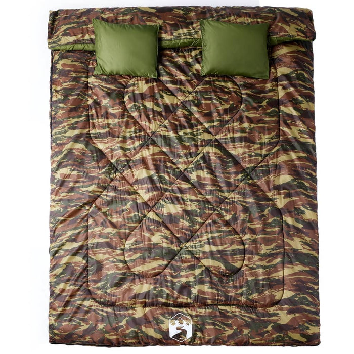 Slaapzak Dubbel XL 2-persoons 3-4 Seizoenen 220x150 cm 2.7 kg