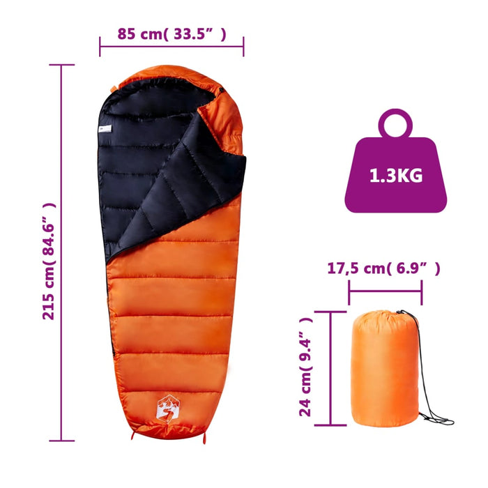 Slaapzak Mummie 3 Seizoenen - 1.3 kg, Waterbestendig, Voor Kamperen