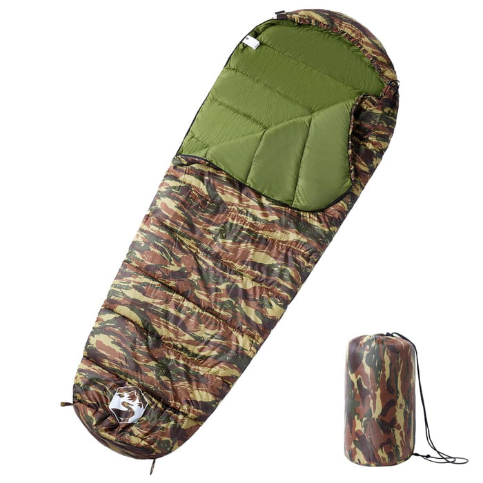 Slaapzak Mummie 3 Seizoenen - 1.55 kg, Waterbestendig, Voor Kamperen en Outdoor Avonturen